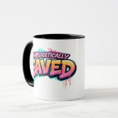 Unapologetically Saved Mug Mok (Voorkant links)