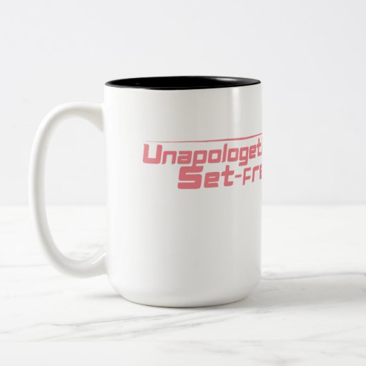 Unapologetically Set Gratis Koffie Mok (Links)