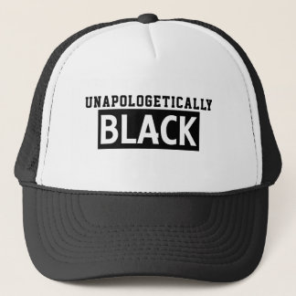 Unapologetisch Black Trucker Hat Trucker Pet