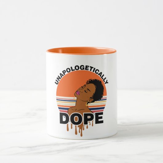 Unapologetisch Mok met combinatie van dope (Midden)