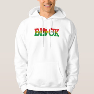 Unapologetisch zwart hoodie