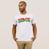 Unapologetisch zwart T-shirt (Voorkant volledig)