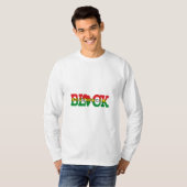Unapologetisch zwart t-shirt (Voorkant volledig)