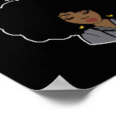 Unapologetisch zwarte duusse poster (Hoek)