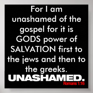 UNASHAMED 116 clique Poster