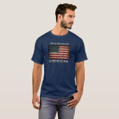 Unashamed AMERICAN Flag T-shirt (Voorkant volledig)