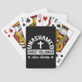 Unashamed Christus Follower Pokerkaarten (Achterkant)