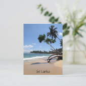 unawatuna strand sri lanka briefkaart (Staand voorkant)
