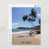 unawatuna strand sri lanka briefkaart (Voorkant / Achterkant)