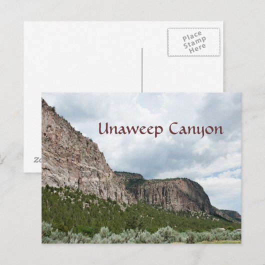 Unaweep Canyon Briefkaart (Voorkant / Achterkant)