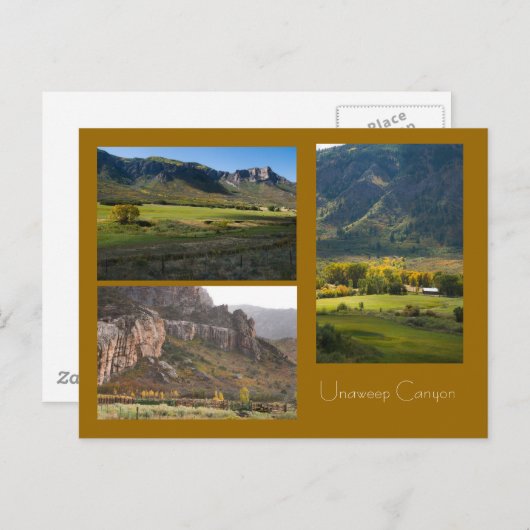 Unaweep Canyon Briefkaart (Voorkant / Achterkant)