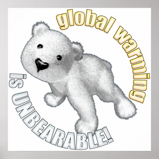 unBEARable Poster (Voorkant)