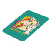 "Unbewievable" Barber BUGS BUNNY™ & Elmer Fudd Magneet (Linkerzijde)