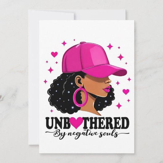 Unbothered beroemd gemaakt door Negative Souls Jun Aankondiging (Voorkant)