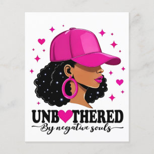 Unbothered beroemd gemaakt door Negative Souls Jun Flyer