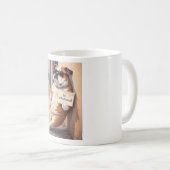 Unbothered Dog Mug | Funny Attitude Coffee Cup Koffiemok (Voorkant rechts)