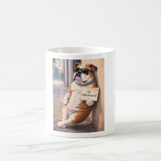 Unbothered Dog Mug | Funny Attitude Coffee Cup Koffiemok