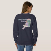 Unbothered Energy – Chill Vibes Sweatshirt (Achterkant volledig)