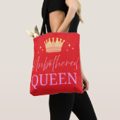 Unbothered Queen Tote Shopping Bag Tote Bag (Dichtbij)