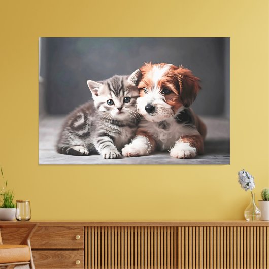 Unbreakable Bonds Canvas Afdruk (Insitu (Woonkamer))