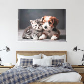 Unbreakable Bonds Canvas Afdruk (Insitu (Slaapkamer))