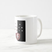 UNBREAKABLE Mug — Motivational Typography Koffiemok (Voorkant rechts)