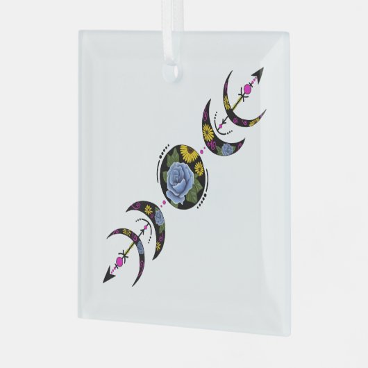 Unbreakable Nature's Cycle  Glas Ornament (Voorkant links)