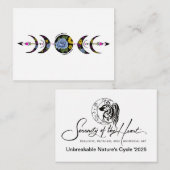 Unbreakable Nature's Cycle  Notitiekaartje (Voorkant / Achterkant)