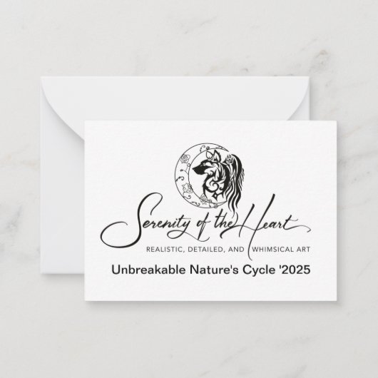 Unbreakable Nature's Cycle  Notitiekaartje (Achterkant)