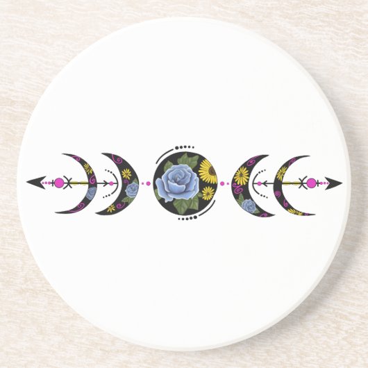 Unbreakable Nature's Cycle  Zandsteen Onderzetter (Voorkant)