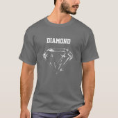 Unbreakable Shine Crowned in Light Midnight Diamon T-shirt (Voorkant)