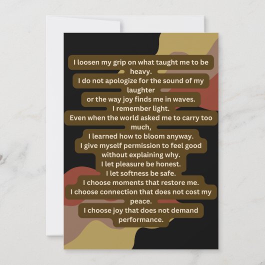 Unburdened (Achterkant)