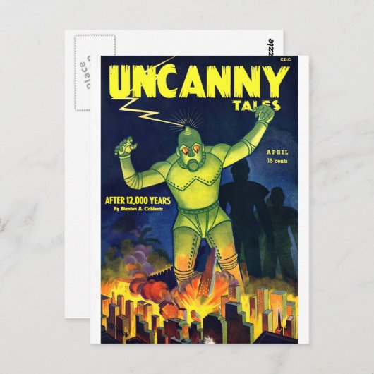 Uncanny Tales 3 Briefkaart (Voorkant / Achterkant)