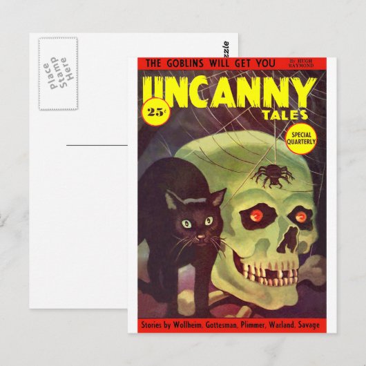 Uncanny Tales 5 Briefkaart (Voorkant / Achterkant)