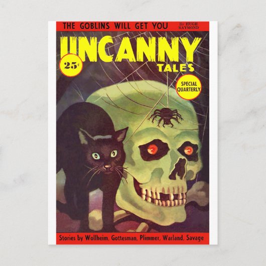 Uncanny Tales 5 Briefkaart (Voorkant)