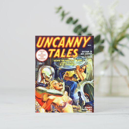 Uncanny Tales Briefkaart (Staand voorkant)
