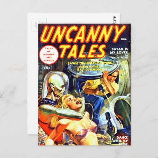 Uncanny Tales Briefkaart (Voorkant / Achterkant)