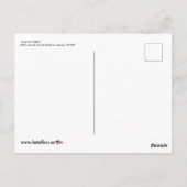 'Uncanny Valley' Schilderij op een Briefkaart (Achterkant)