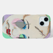 'Uncanny Valley' Schilderij op een Case-Mate iPhone Case (Achterkant (horizontaal))