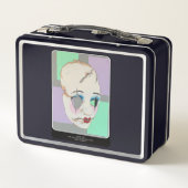 'Uncanny Valley'-schildering op een  (Achterkant)
