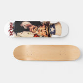 Unce Sam Skateboard Deck (Horizontaal)