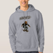 Unchained Skater Pitbull - Skateboarding Graphic Hoodie (Voorkant)