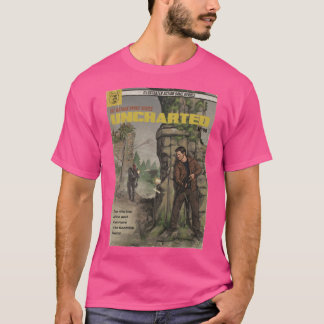 Uncharted Pulp Novel cover fan art T-shirt