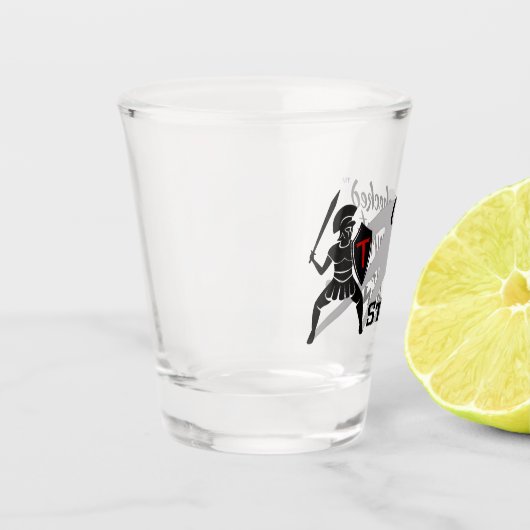 Unchecked Spirits Get Stronger - Shot glass Shot Glas (Links)