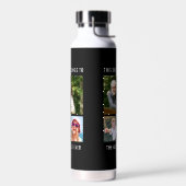 Uncle 3 Fotocollage Zwart Waterfles (Links)