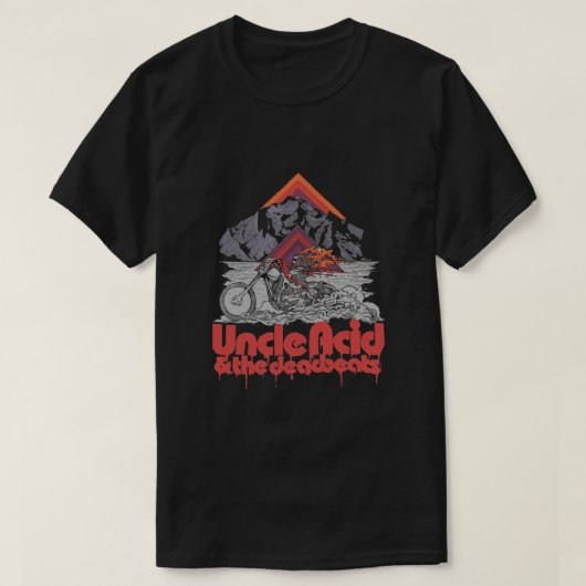 UNCLE ACID 5 T-SHIRT (Design voorkant)