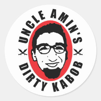 Uncle Amin's Dirty Kabob Sticker Wit
