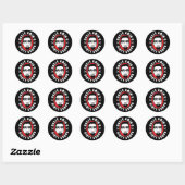 Uncle Amin's Dirty Kabob Sticker Zwart (Vel)