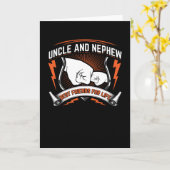 Uncle And Nephew Best Friends For Life | Gift Idea Kaart (Gele Bloem)