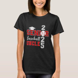 Uncle Baseball Senior 2025 CL van 2025 Afstuderen  T-shirt